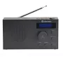 Radio DENVER DAB-51B — kompakti DAB+/FM/AM-digitaaliradio, musta
