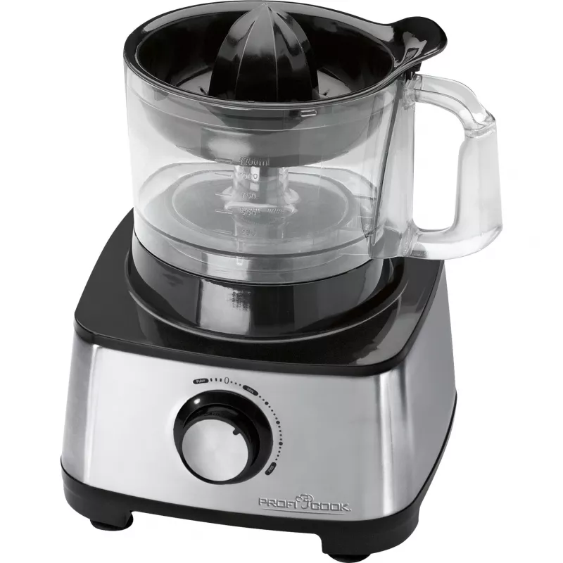 ProfiCook PC-KM 1063 yleiskone 1200 W 1,75 L musta, ruostumaton teräs