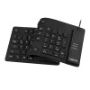 Näppäimistö LogiLink ID0019A universaali USB QWERTZ saksa musta