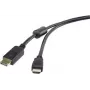Renkforce RF-3301450 videokaapeliadapteri 0,5 m DisplayPort HDMI musta (RF-3301450)