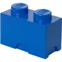 LEGO Storage Brick 2 sininen, säilytyslaatikko sininen