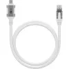 Verkkokaapeli Goobay 74180 USB C RJ-45 Cat6 10 m valkoinen