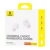 Kuulokemikrofoni Baseus Bowie E18 True Wireless Stereo (TWS) in-ear Bluetooth USB Type-C violetti — puhelut & musiikki