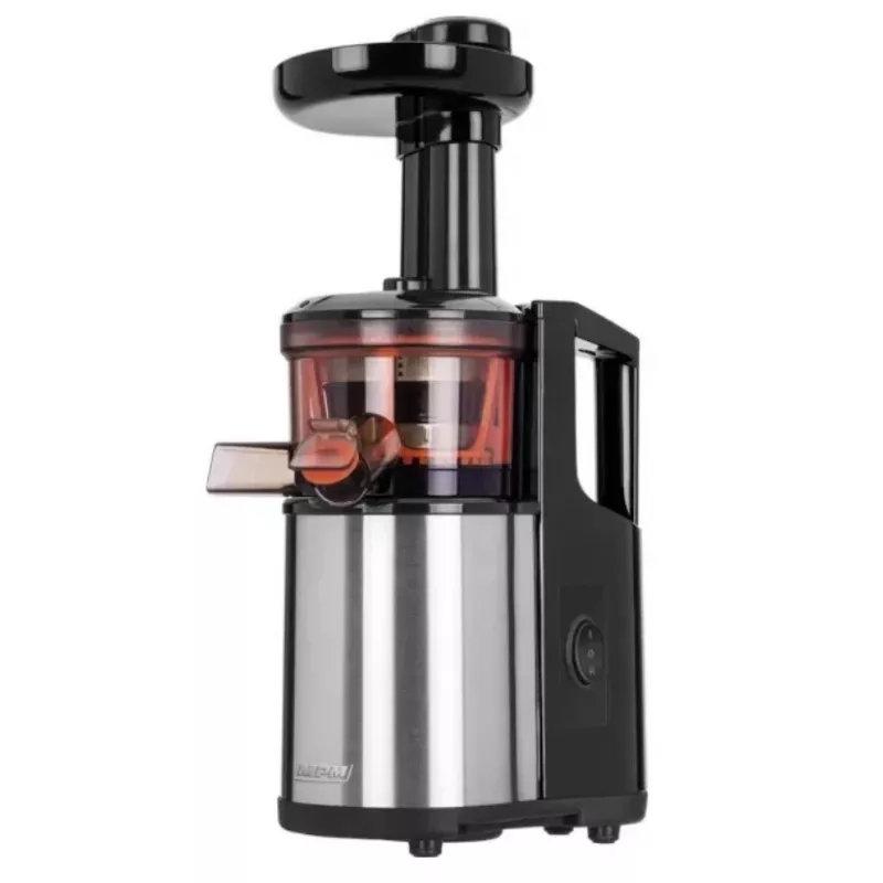 Hidas mehustin MPM MSO-12M 200W — puristava mehustin hedelmille ja vihanneksille