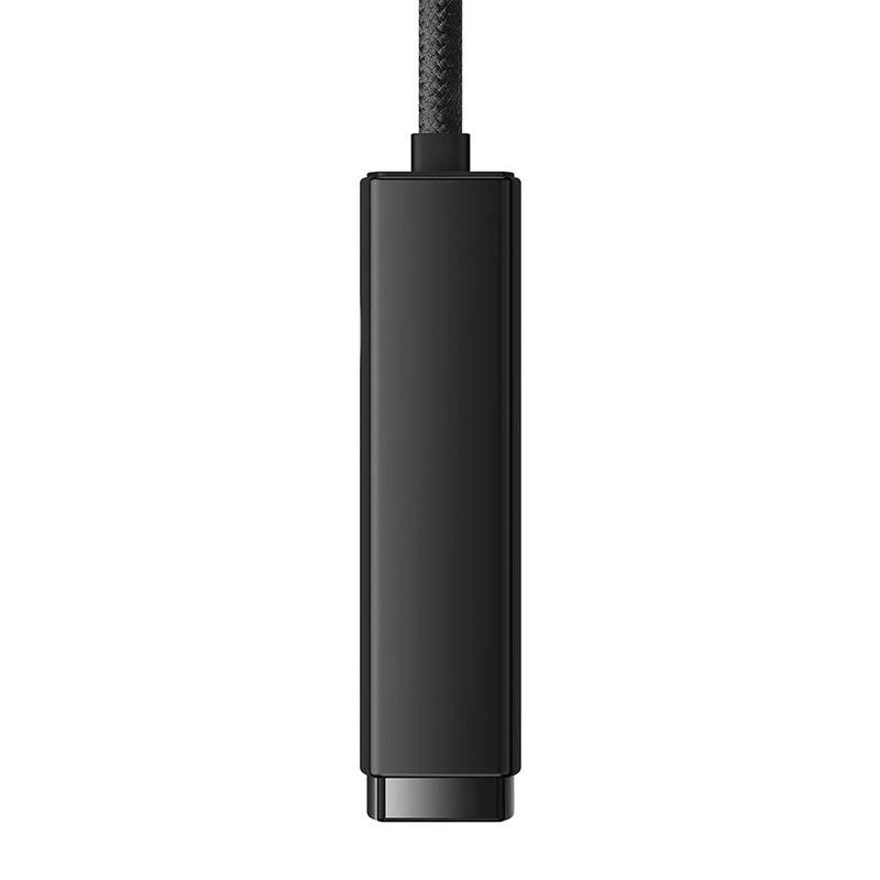 Verkkosovitin Baseus Lite Series USB-C - RJ45 (musta)
