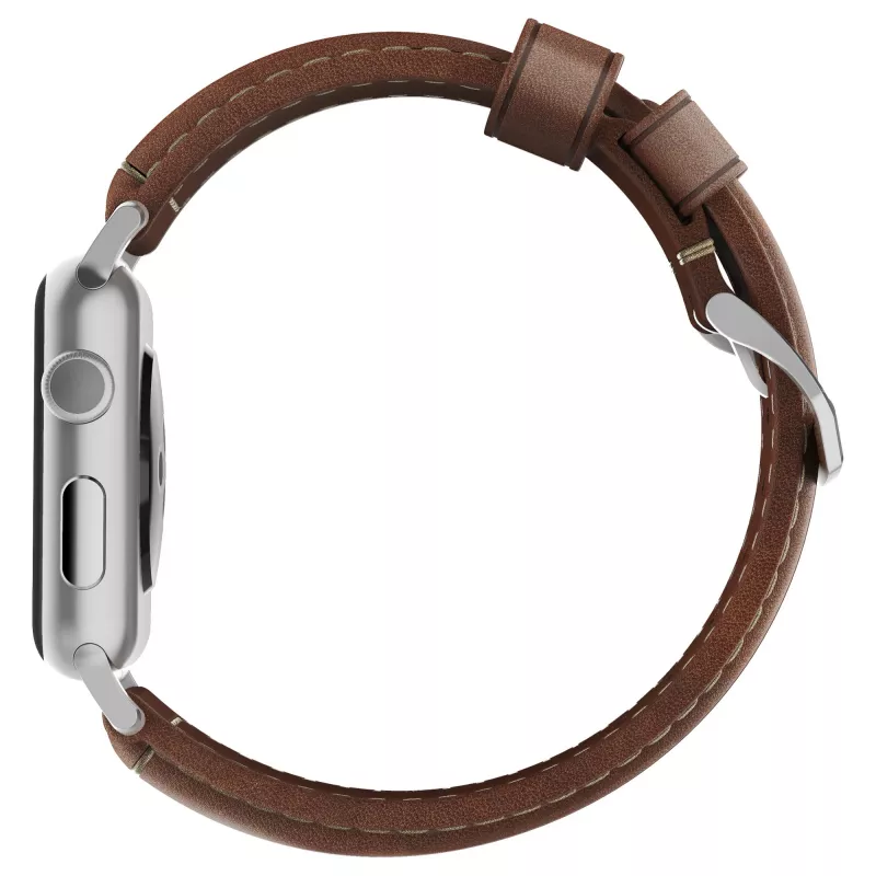 Nomad NM1A4RST00 – ranneke – älykello – ruskea – Apple – Apple Watch Sport – Apple Watch – Apple Watch Edition – nahka