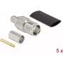 TNC-liitinpistorasia puristettava RG-59 DeLOCK 90031