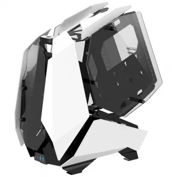 Big Tower PC-kotelo Jonsbo MOD5 karkaistu lasi valkoinen