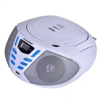 Blaupunkt BB7-WH kannettava stereojärjestelmä digitaalinen 2,4 W FM harmaa MP3-toisto