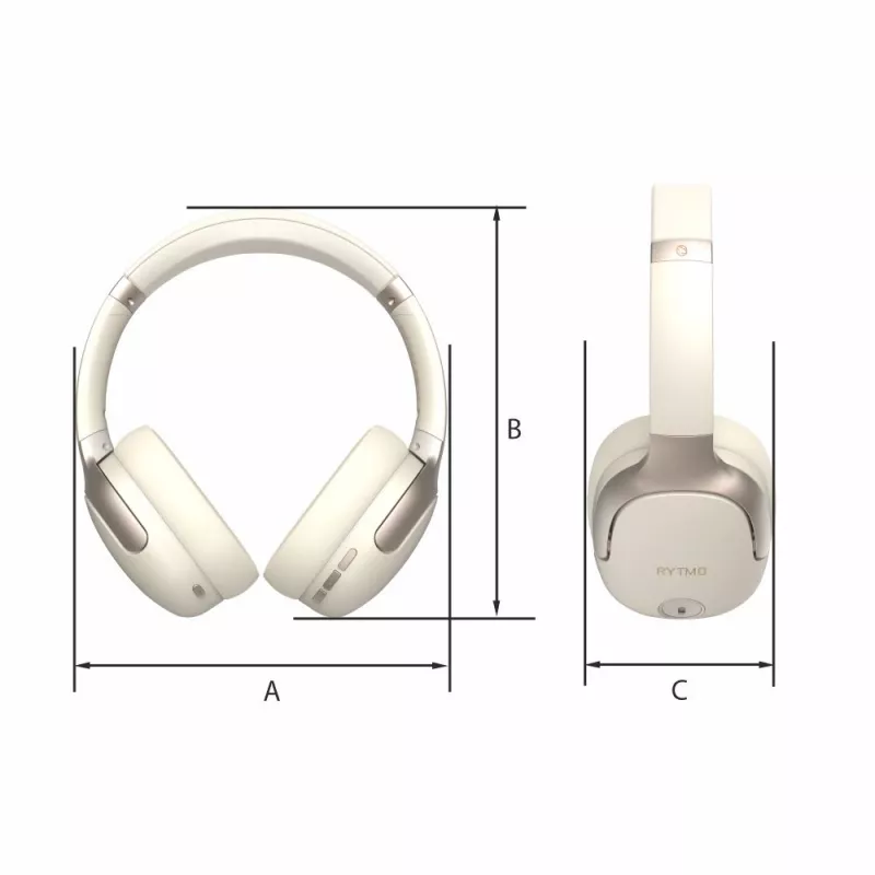 Kuulokkeet Manta HDP1001CR Rytmo Elegance cream