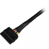 SATA-virtasovitinkaapeli Sharkoon 15 cm — sovitin SATA-virtaliittimille