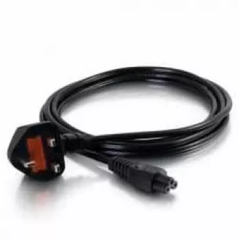 Virtajohto UK, 230V 1,8m IEC-60320-C5 musta