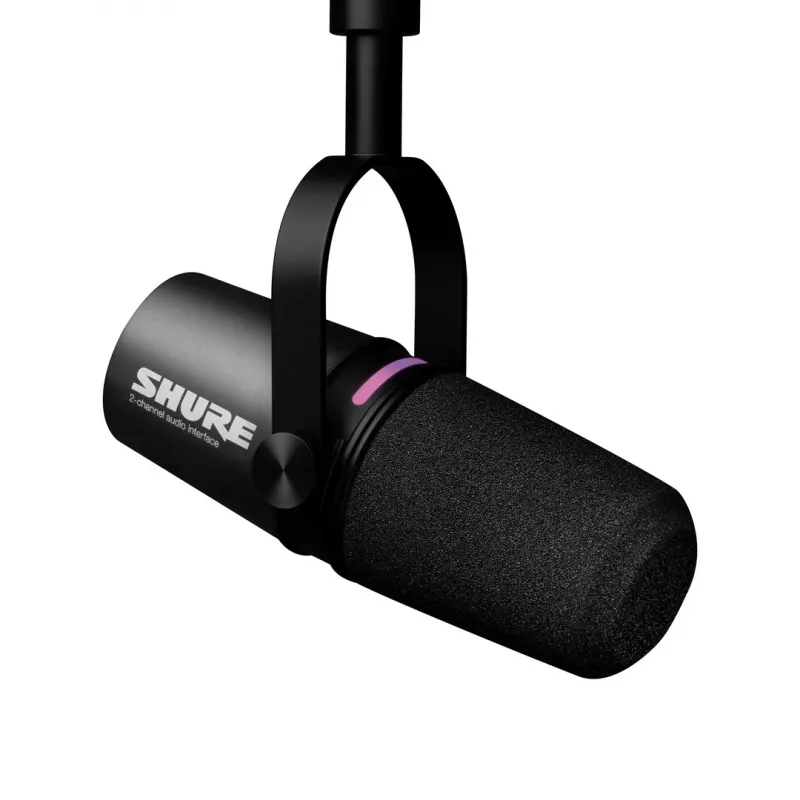 Shure MV7I - älykäs mikrofoni ja liitäntä