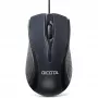 DICOTA - hiiri - molempikätinen - laser - 3 painiketta - johdollinen - USB - musta (D32011)