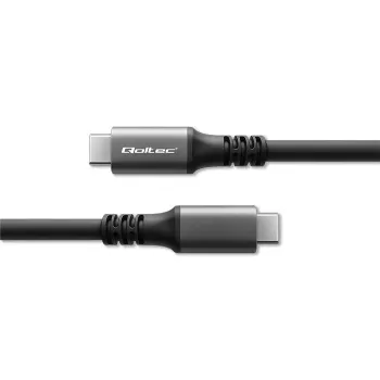 USB-C-kaapeli QOLTEC USB4 240 W Thunderbolt 3/4 -laitteille, 40 Gbit/s, 240 W virransyöttö