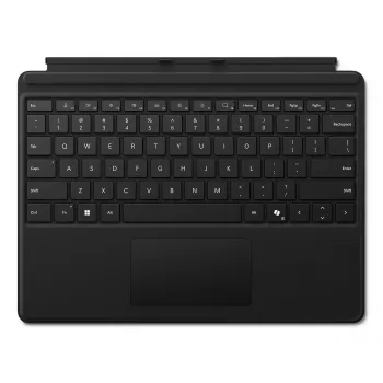 Microsoft Surface Pro -näppäimistö saksalainen Microsoft Cover -liitäntä musta