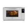 Kompakti-uuni Caso Bake & Style 26 Touch 1500 W hopea – miniuuni työtasolle, 26 cm käyttöleveys
