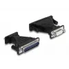 DeLOCK sovitin USB 2.0 Type-A - sarjaportti RS-232 D-Sub 9 + D-Sub 25