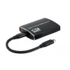 Gembird A-CM-HDMIF2-01 USB-C - Dual-HDMI-adapteri, 4K 60Hz, musta