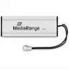 MediaRange SuperSpeed USB-muistitikku 8GB USB3.0 musta/hopea (MR914)