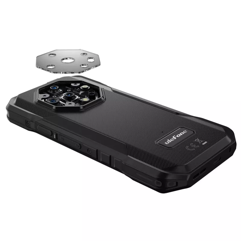 Ulefone Armor X32 Pro 5G älypuhelin, 5,65 tuumaa, 8 GB RAM, 256 GB, IP69K, Android 14, Future Black