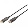 DisplayPort AOC hybridi-kuituoptinen kaapeli, UHD 8K (musta, 30 metriä)