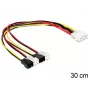 Sisäinen virtakaapeli DeLOCK 83343 0,3 m