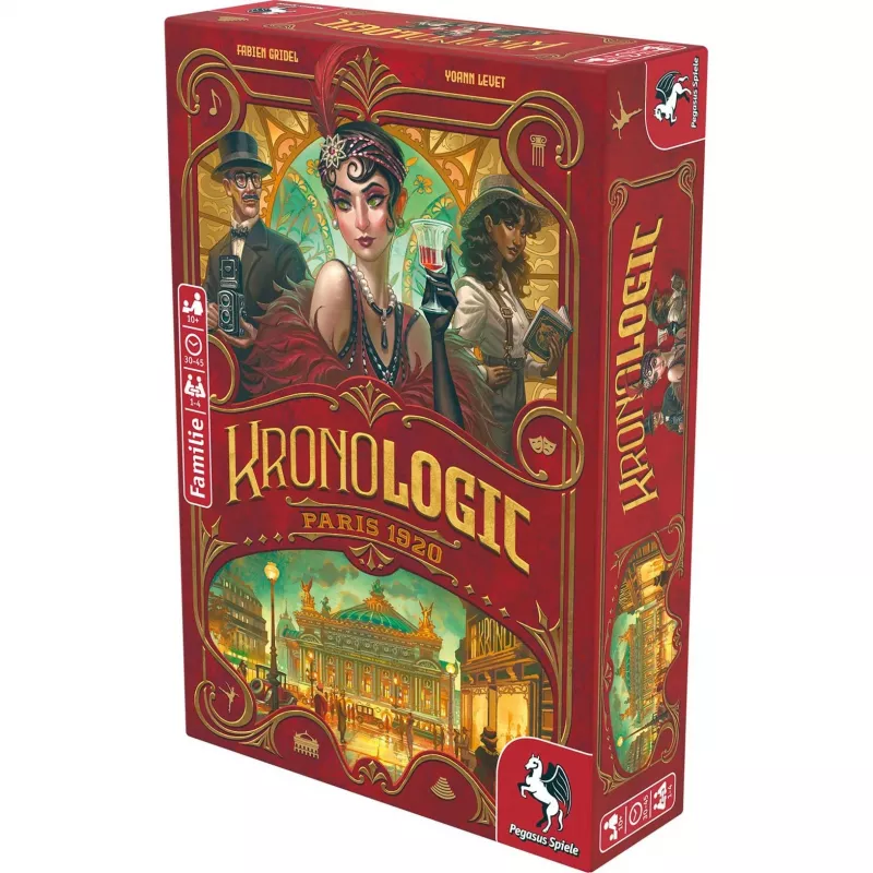 Kronologic - Paris 1920, lautapeli