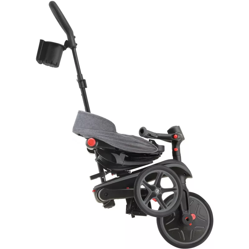 Explorer Trike Foldable 4 in 1, lasten ajoneuvo harmaa