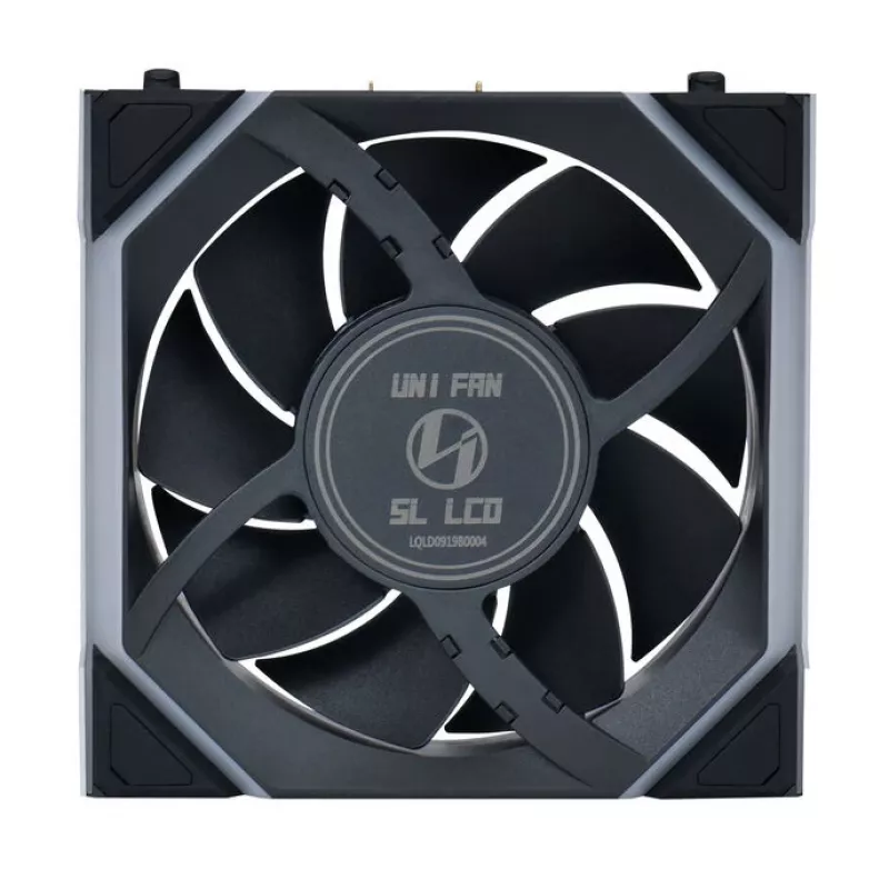 Lian Li UNI FAN SL Wireless LCD 120 musta 3 kpl