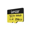 Flash-muisti Lexar 256 GB MicroSDXC UHS-II Professional GOLD