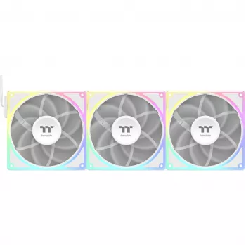 Tuuletinpaketti THERMALTAKE TOUGHFAN EX 140 ARGB Sync White — 140 mm, 3 kpl:n pakkaus