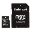 Intenso Performance - flash-muistikortti (microSDXC SD-adapterilla) - 64GB - UHS-I U1 / Class10 - microSDXC UHS-I (3424490)