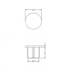 Turvasuojus F-liittimelle DeLOCK 60164