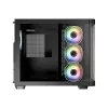 Tietokonekotelo LC-Power LC-8001B-ON Midi Tower musta
