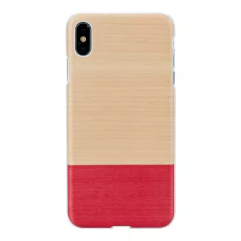 Älypuhelinkotelo man and wood iPhone XS Max:lle — white miss match