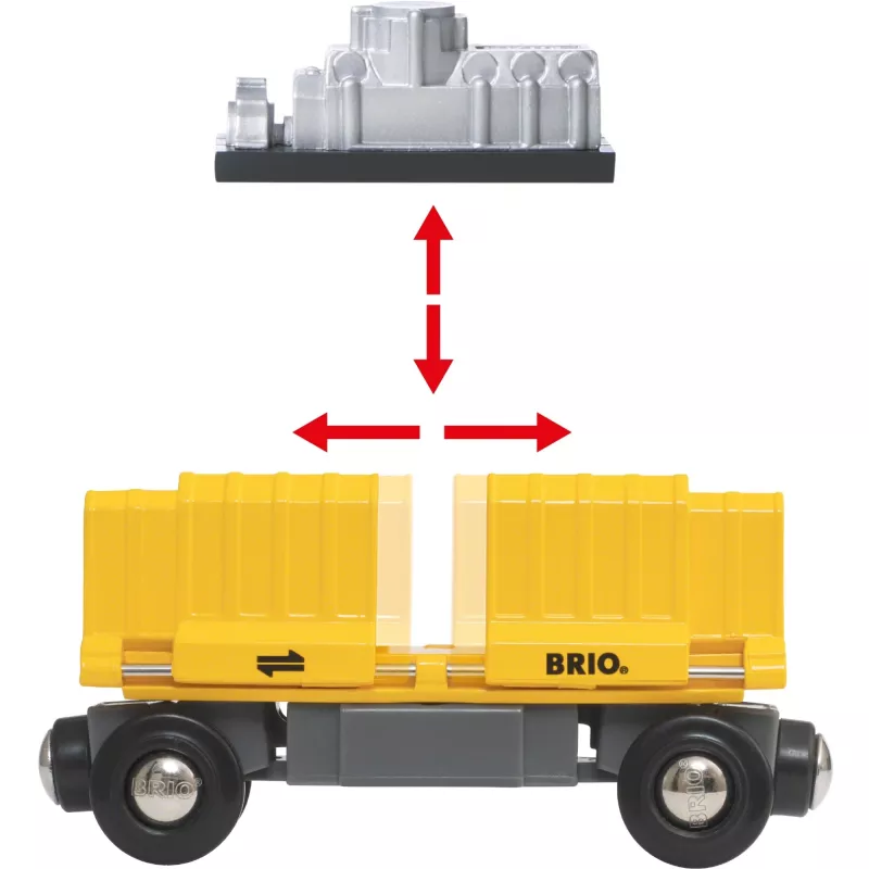 Juna BRIO Three-Wagon Cargo Train