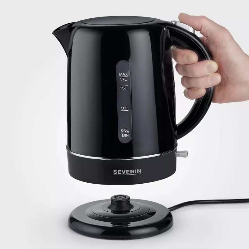 Severin WK 4322 vedenkeitin 1,7 l 2 200 W musta