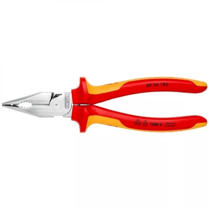 Knipex 08 26 185 kapeakärkiset yhdistelmäpihdit
