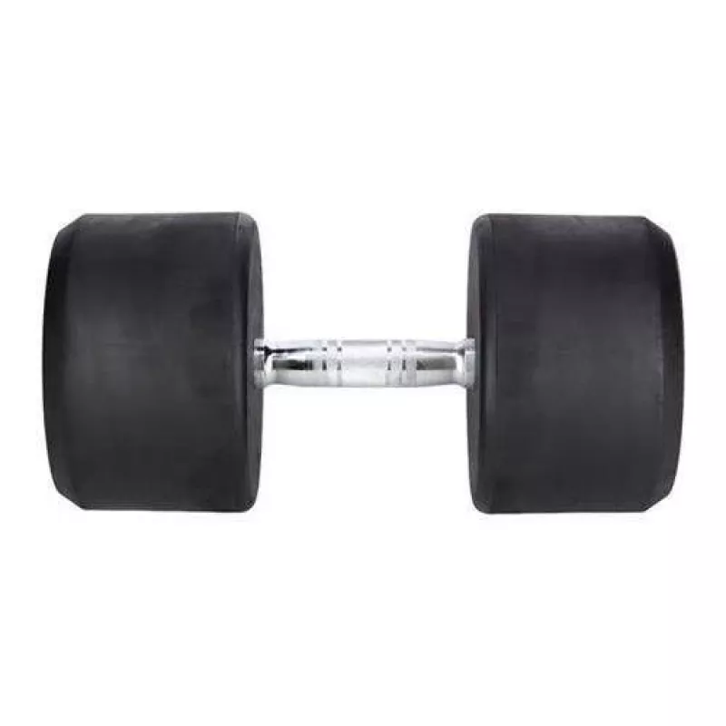 Kumipäällysteinen käsipaino 45 kg HMS HG PRO 45