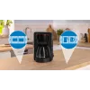 Suodatinkahvinkeitin Bosch TKA2M113, 1,25 l vesisäiliö, 15 kupillista, musta