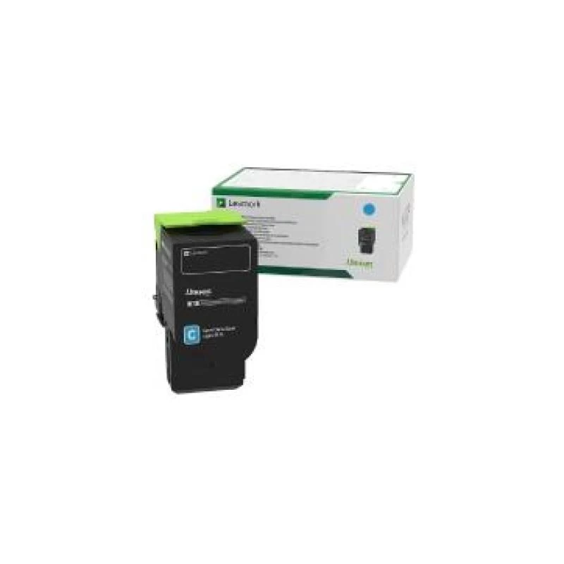 Lexmark 78C2XC0 -värikasetti syaani erittäin suuri kapasiteetti Return Program 5K