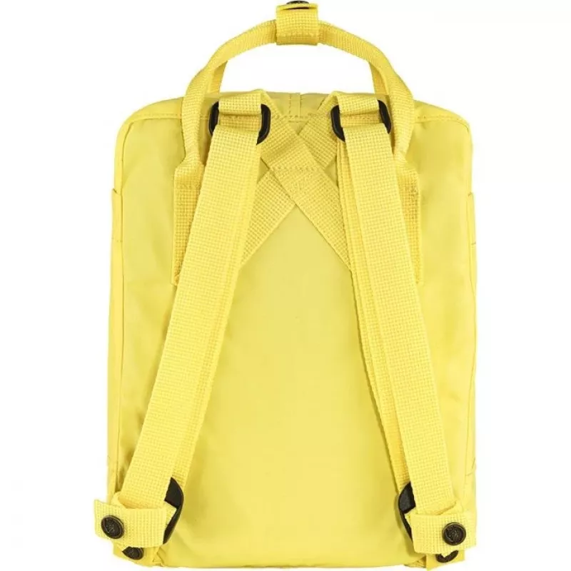 Vapaa-ajan reppu Fjällräven Kanken Mini keltainen polypropyleeni vinylon