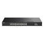 D-Link 28-porttinen Gigabit Stackable PoE+ Smart Managed -kytkin 4 x 10G SFP+ -portilla