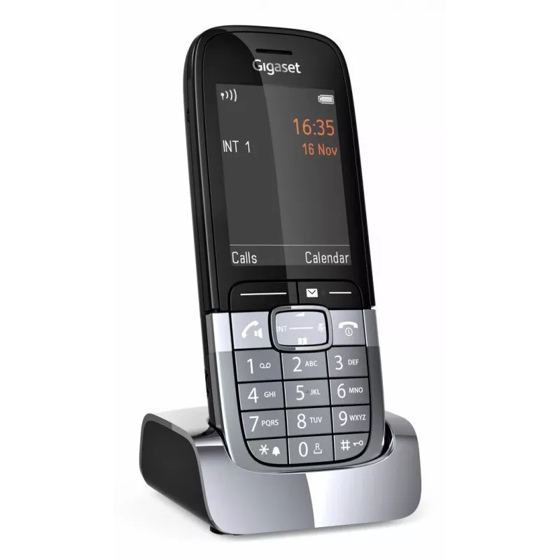 Gigaset SL850H Pro DECT-puhelin numeronäytöllä titaani