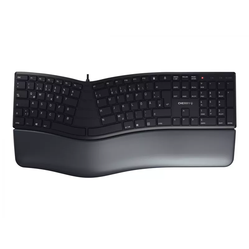 CHERRY KC 4500 Näppäimistö Toimisto USB Musta