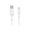 Belkin PVC USB-A - Lightning 2 m valkoinen