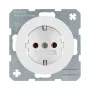 Pistorasia Type-F Berker 47432089, 16 A, 250 V, valkoinen, termoplasti