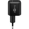 USB-C-lataussarja GOOBAY 74774 – 65 W laturi ja 1 m tekstiilipäällysteinen USB-C-kaapeli