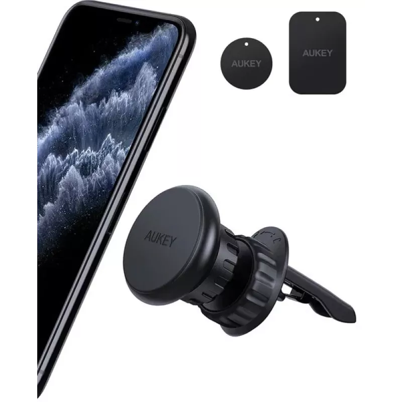 Aukey HD-C74 autoteline yleismalli säädettävä älypuhelimille, kojelaudan/tuulilasin teline